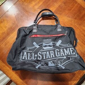2015 Cincinnati Reds MLB All-Star Game Black and Gray Duffel Bag